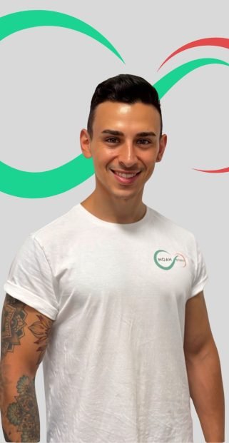 Matteo Moscato fondatore e personal trainer Noah Fitness Studio Magenta